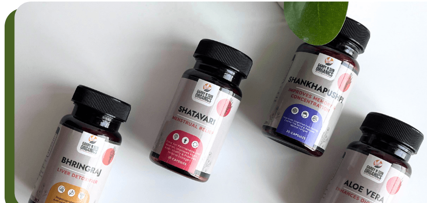 Pure Herb Capsules - Garry N Sun Organics