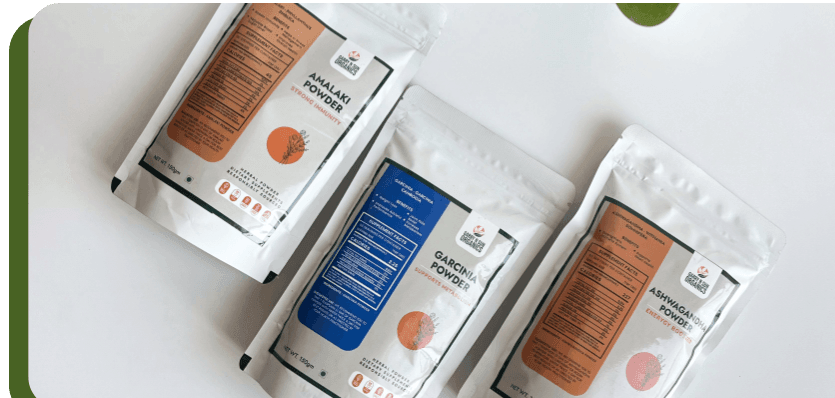 Natural Herbal Powders - Garry N Sun Organics