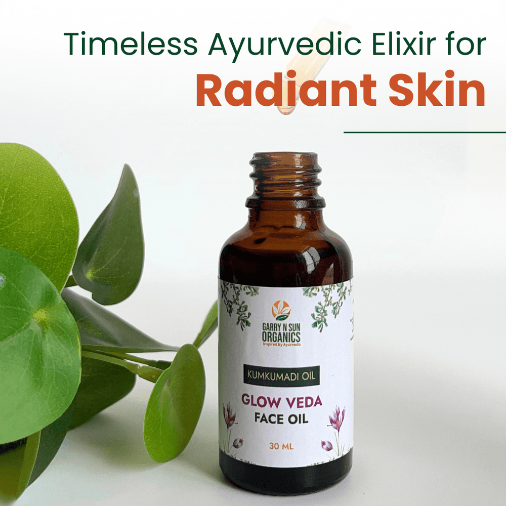 Glow Veda Facial Oil - Garry N Sun Organics