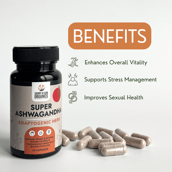 Super Ashwagandha - Garry N Sun Organics