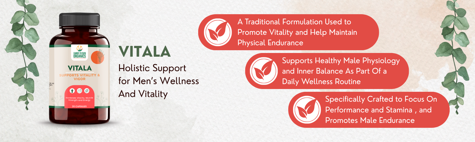 Vitala - Natural Vitality & Endurance Formula For Men banner