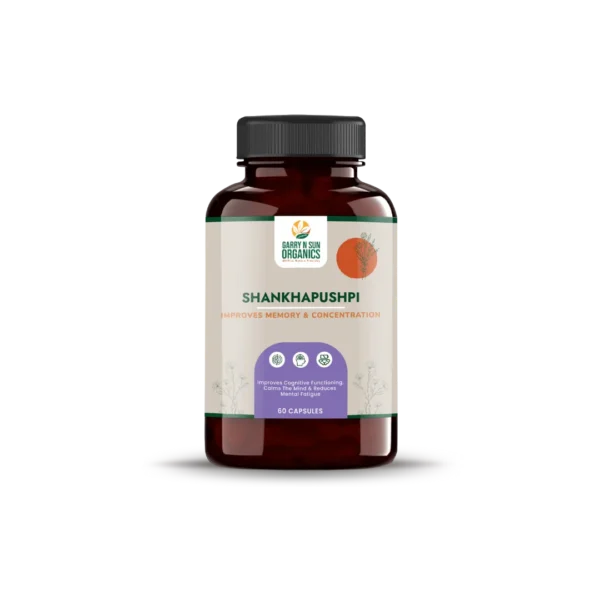 Shankhpushpi Capsules-: Ayurvedic solution for memory enhancement and stress relief.