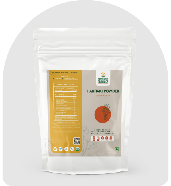 Haritaki powder - garrysunorganics