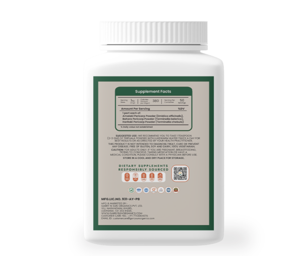 Triphala Powder back mockup